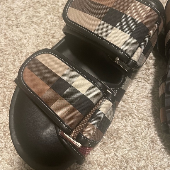 Burberry Double Strap Sandals - Picture 4 of 7